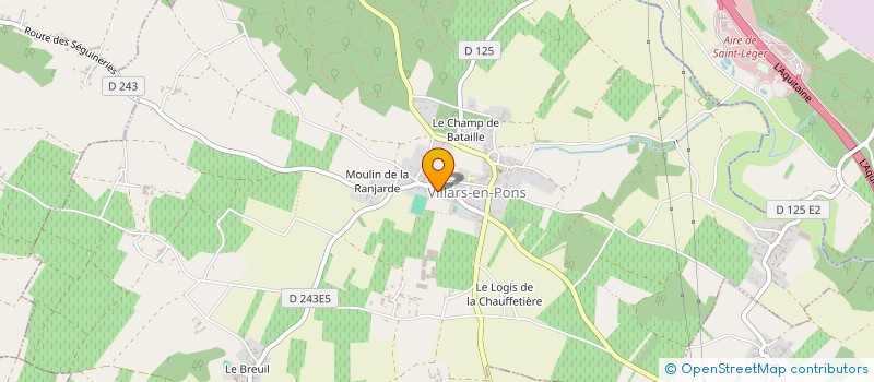 localisation de l'entreprise WILLY MOREAU à VIROLLET
