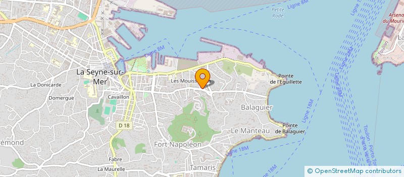 localisation de l'entreprise WILLY'S CONSTRUCTION  LA SEYNE-SUR-MER