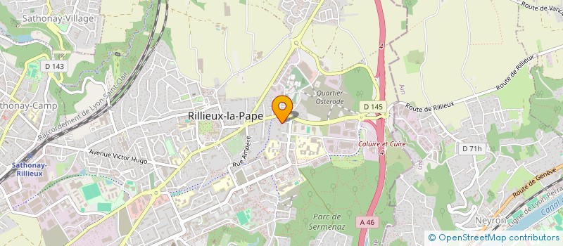 localisation de l'entreprise WILLY TEA  RILLIEUX-LA-PAPE