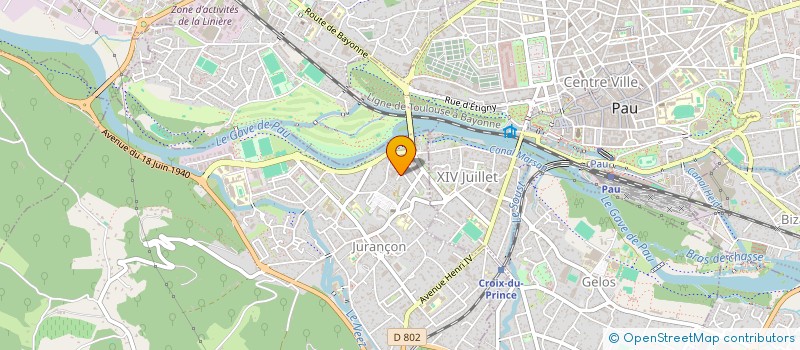 localisation de l'entreprise WILLYMAXI à JURANCON