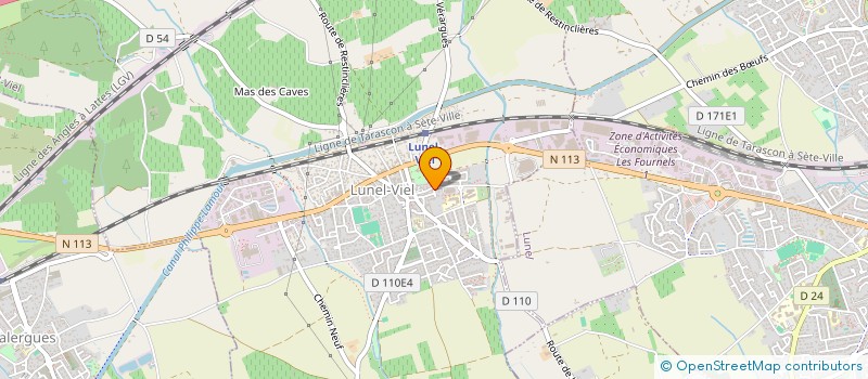 localisation de l'entreprise WILMA  LUNEL-VIEL