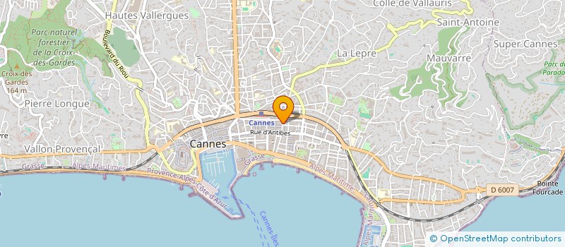 localisation de l'entreprise WILMA  CANNES
