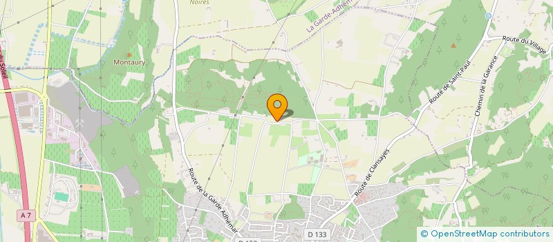 localisation de l'entreprise WILMET PJC.  SAINT-PAUL-TROIS-CHATEAUX