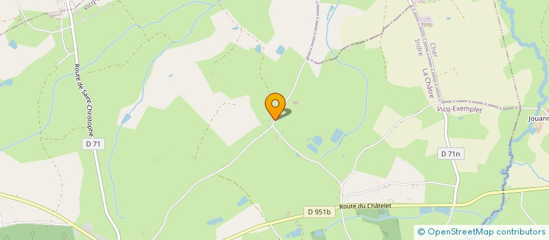 localisation de l'entreprise WILNA à VICQ-EXEMPLET