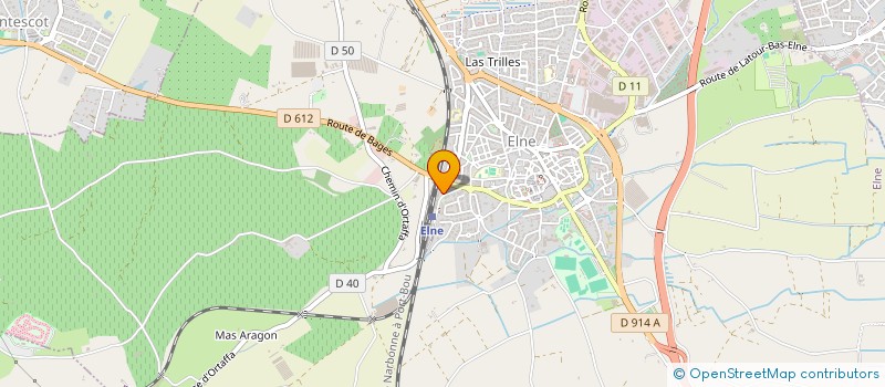 localisation de l'entreprise WILNETT à ELNE