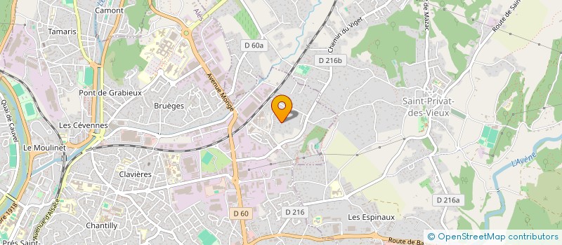 localisation de l'entreprise WILO  ALES