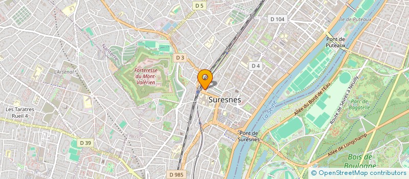 localisation de l'entreprise WILOGS à SURESNES
