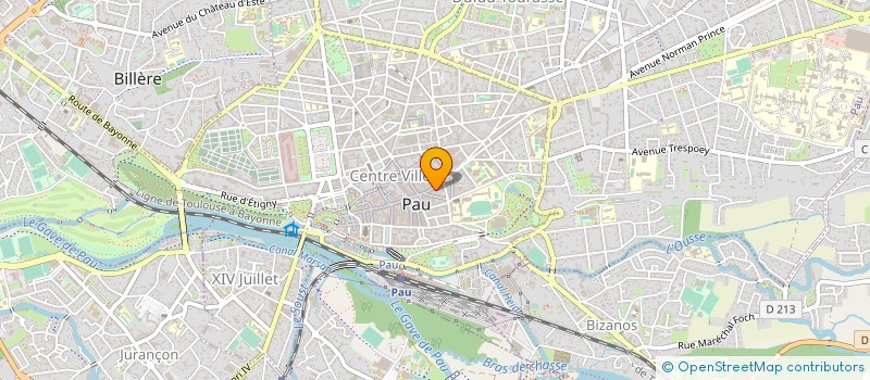 localisation de l'entreprise WILOPRO CENTRALPRO à PAU