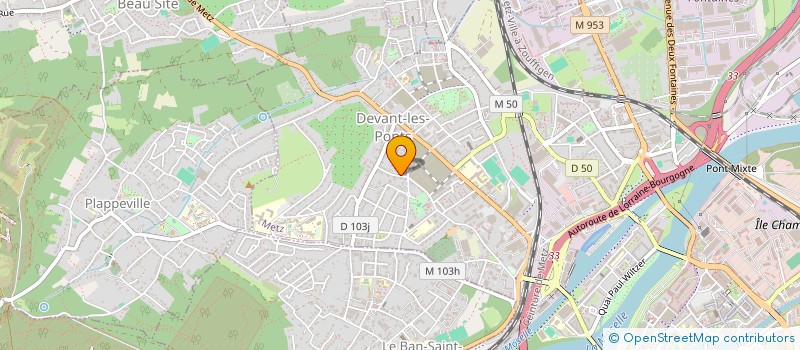 localisation de l'entreprise WILOR  METZ