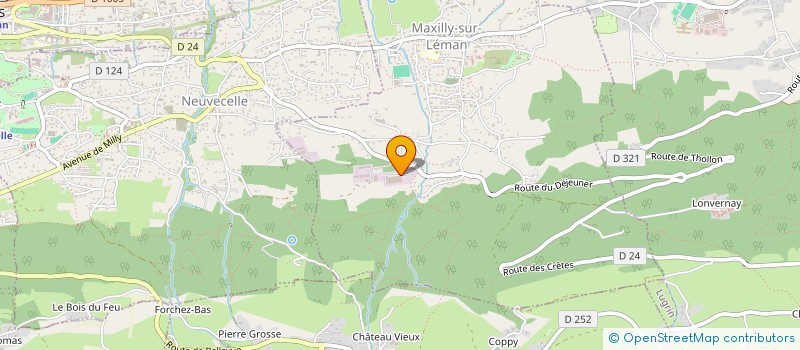 localisation de l'entreprise WILPOCAN  MAXILLY-SUR-LEMAN