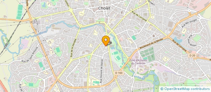localisation de l'entreprise WILROEM à CHOLET