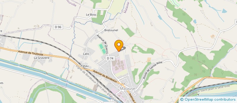 localisation de l'entreprise WILSEV  MALAUSE