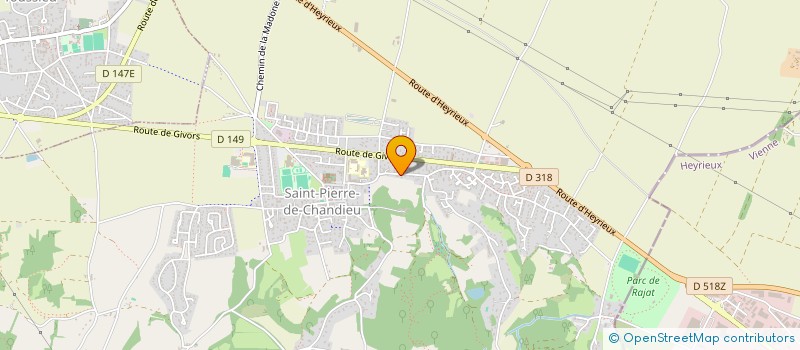 localisation de l'entreprise WILSIK  SAINT-PIERRE-DE-CHANDIEU