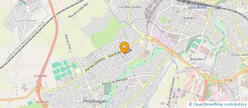 localisation de l'entreprise WILSIM  PLOUFRAGAN