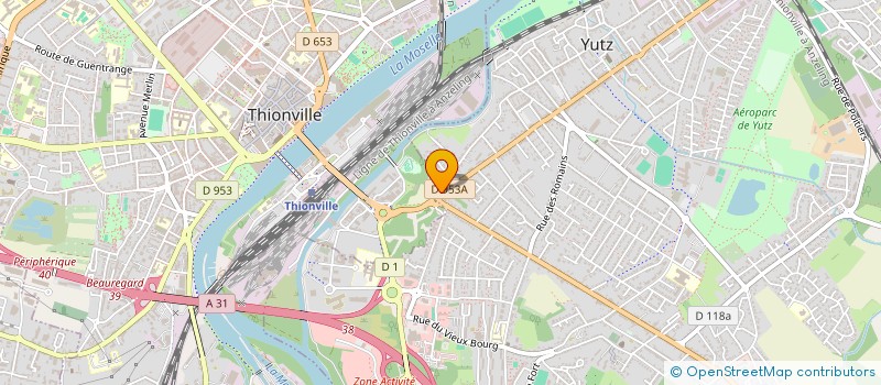 localisation de l'entreprise WILSIUS FRERES SARL  YUTZ