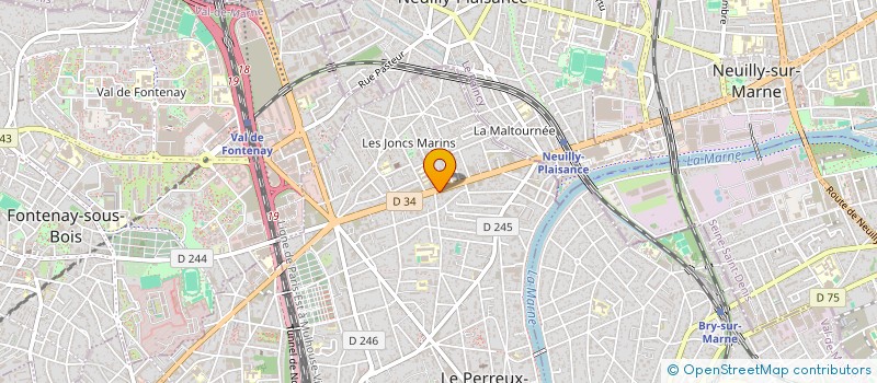 localisation de l'entreprise WILSO  LE PERREUX-SUR-MARNE