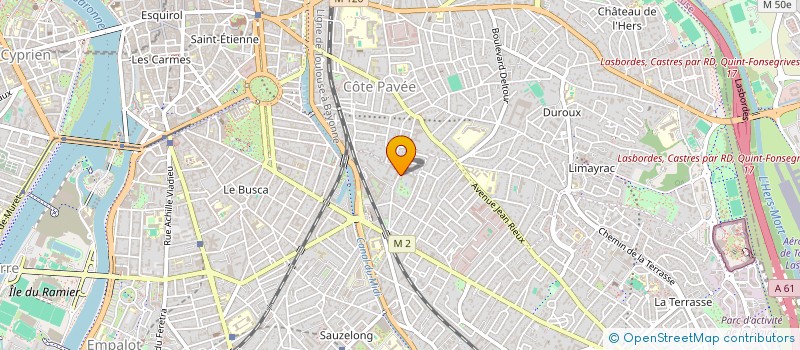 localisation de l'entreprise WILSON 2A à TOULOUSE