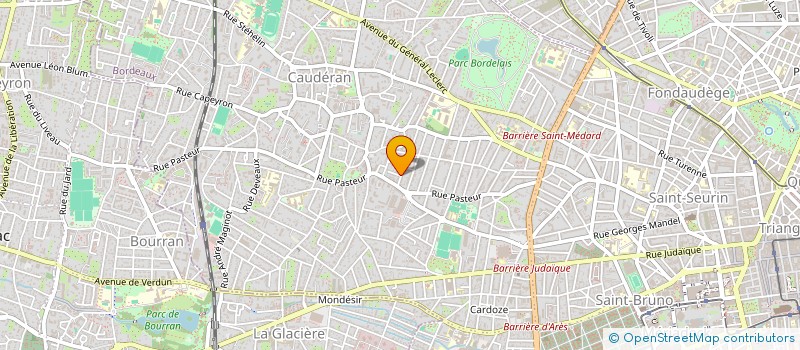 localisation de l'entreprise WILSON à BORDEAUX