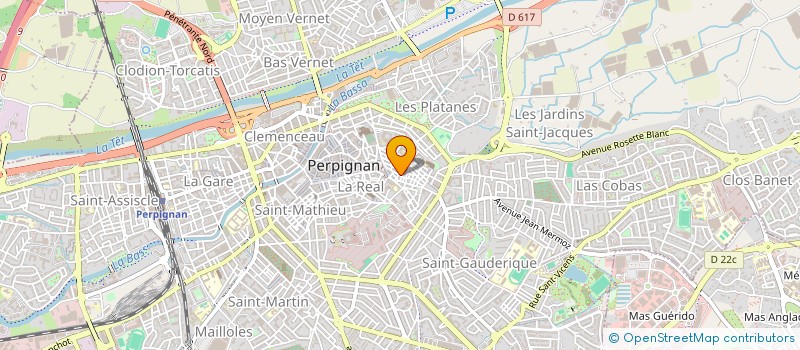 localisation de l'entreprise WILSON à PERPIGNAN