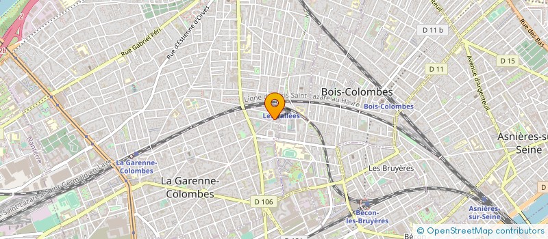 localisation de l'entreprise WILSON à LA GARENNE-COLOMBES