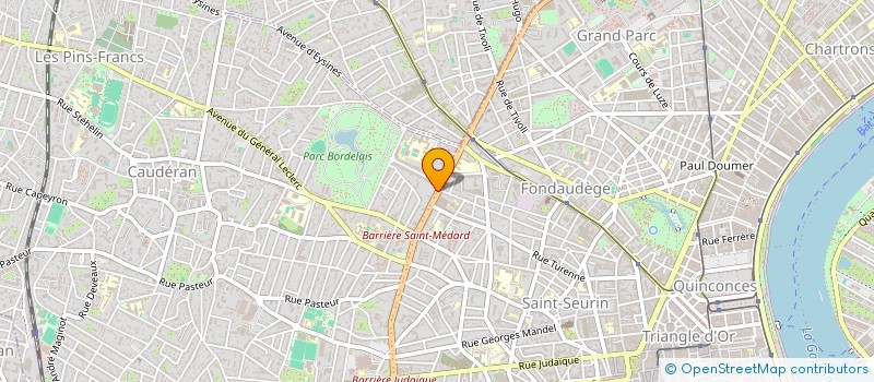 localisation de l'entreprise WILSON à BORDEAUX