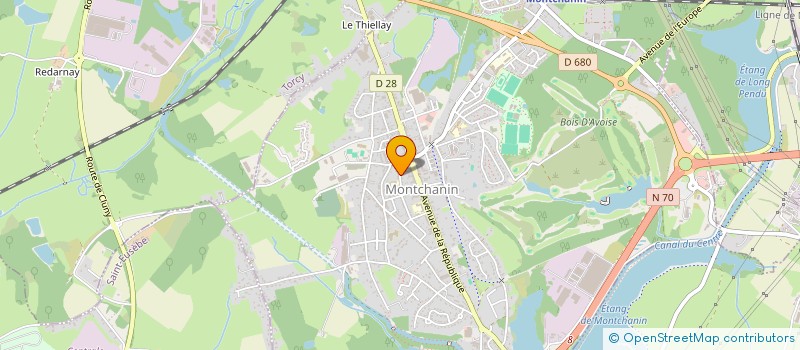 localisation de l'entreprise WILSON  MONTCHANIN