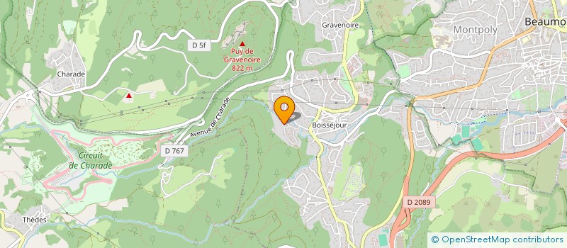 localisation de l'entreprise WILSON  CEYRAT