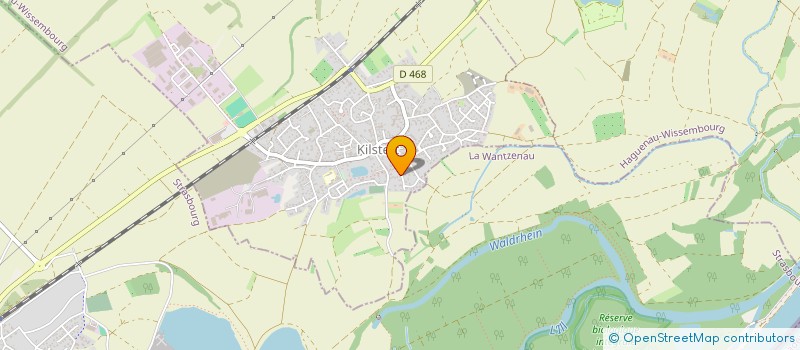 localisation de l'entreprise WILSON ART & WINE  KILSTETT