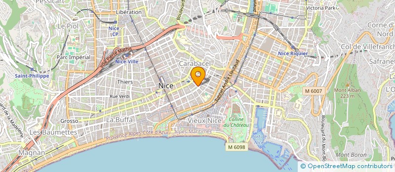 localisation de l'entreprise WILSON DISTRIBUTION à NICE