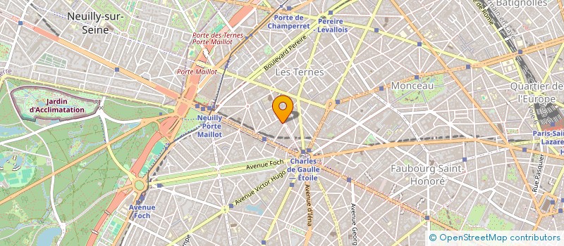 localisation de l'entreprise WILSON FA  PARIS