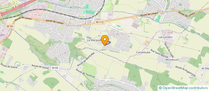 localisation de l'entreprise WILSON PARK  MONTRABE