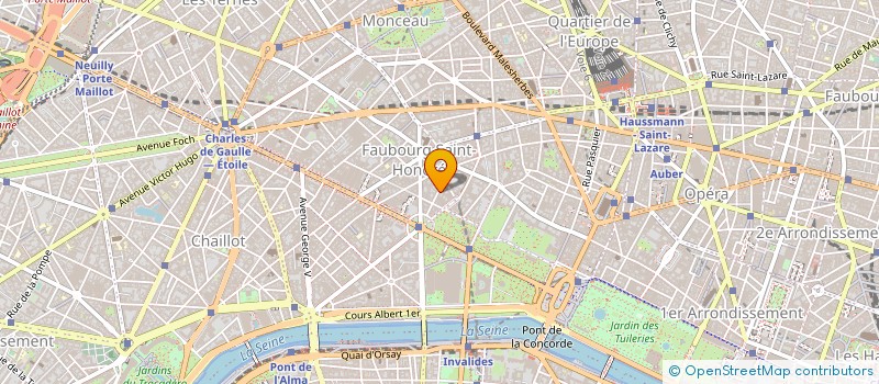 localisation de l'entreprise WILSON TOOL FRANCE SAS à PARIS
