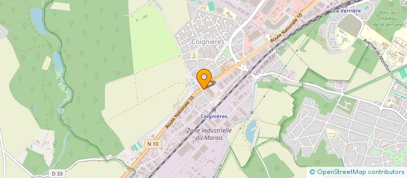 localisation de l'entreprise WILSON WONDERFUL WORLD  COIGNIERES