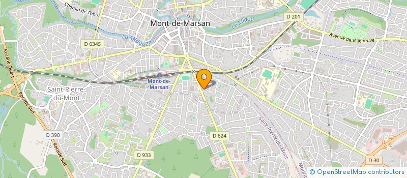 localisation de l'entreprise WILTHI à MONT-DE-MARSAN