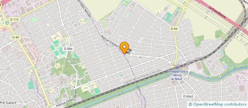 localisation de l'entreprise WILTUNING  MITRY-MORY