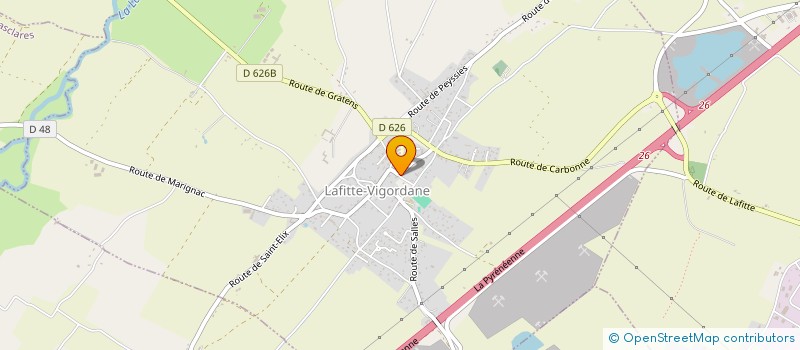 localisation de l'entreprise WILY  LAFITTE-VIGORDANE