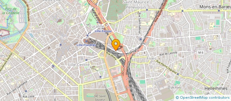 localisation de l'entreprise WILY ASSURANCES à LILLE