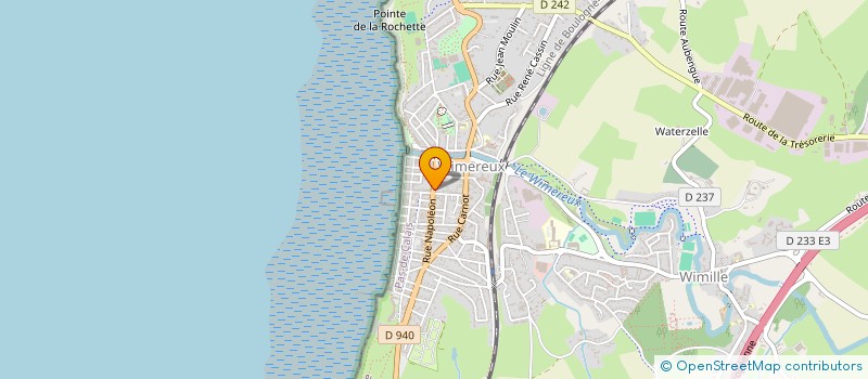 localisation de l'entreprise WIM' à WIMEREUX