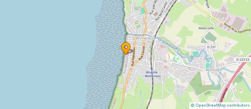 localisation de l'entreprise WIM007  WIMEREUX