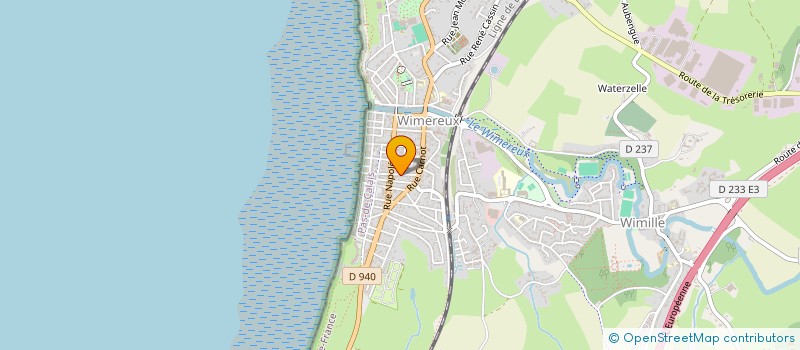 localisation de l'entreprise WIMCO  WIMILLE