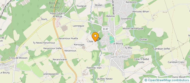 localisation de l'entreprise WIMD  DIRINON