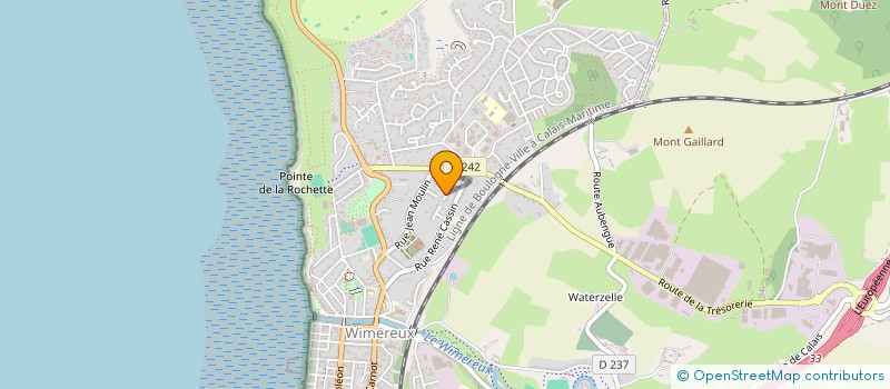 localisation de l'entreprise WIMEREUX FUTSAL à WIMEREUX