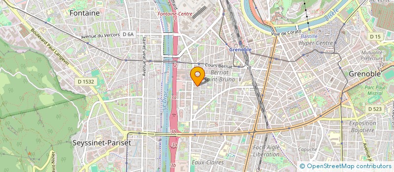 localisation de l'entreprise WIMM à GRENOBLE