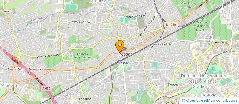 localisation de l'entreprise WIMMO à PESSAC
