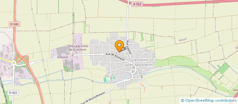localisation de l'entreprise WIMMO  GRIESHEIM-PRES-MOLSHEIM