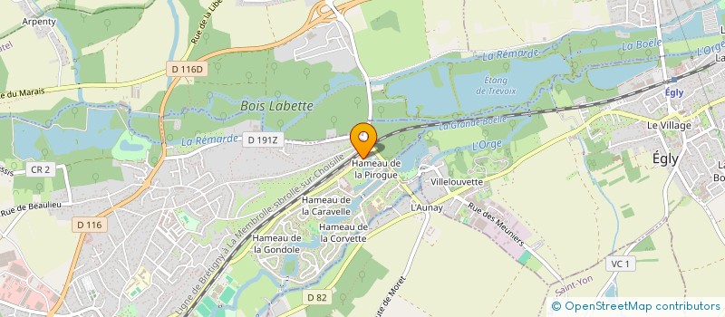 localisation de l'entreprise WIMMO  BREUILLET