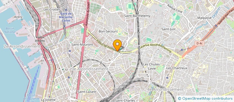 localisation de l'entreprise WIMMOBILIER à MARSEILLE