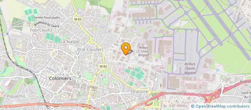 localisation de l'entreprise WIN 7 à COLOMIERS