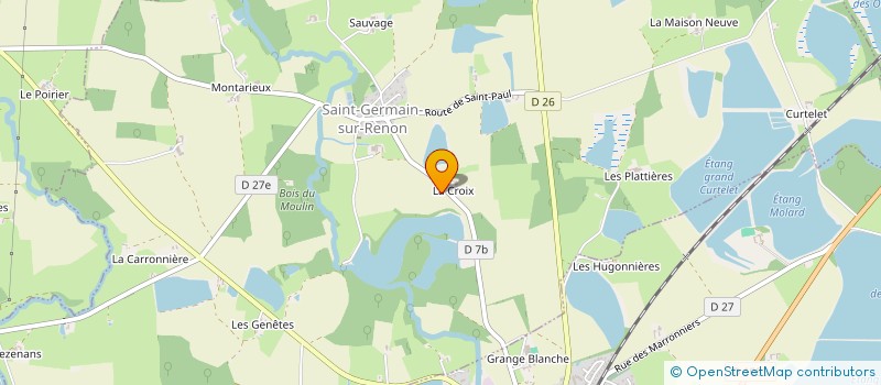 localisation de l'entreprise WIN'AIR  SAINT-GERMAIN-SUR-RENOM