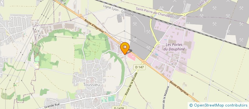 localisation de l'entreprise WIN ECO  TOUSSIEU